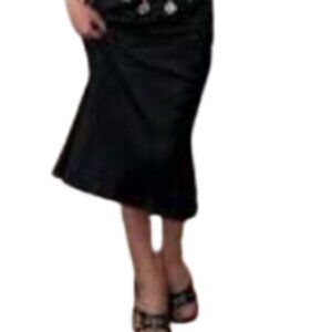 Bebe Skirt, belt chain skirt, Black Size XS